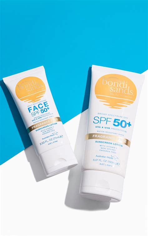 bondi sands sunscreen spf 50.